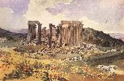 Karl Briullov The Temple of Apollo Epkourios at Phigalia china oil painting reproduction